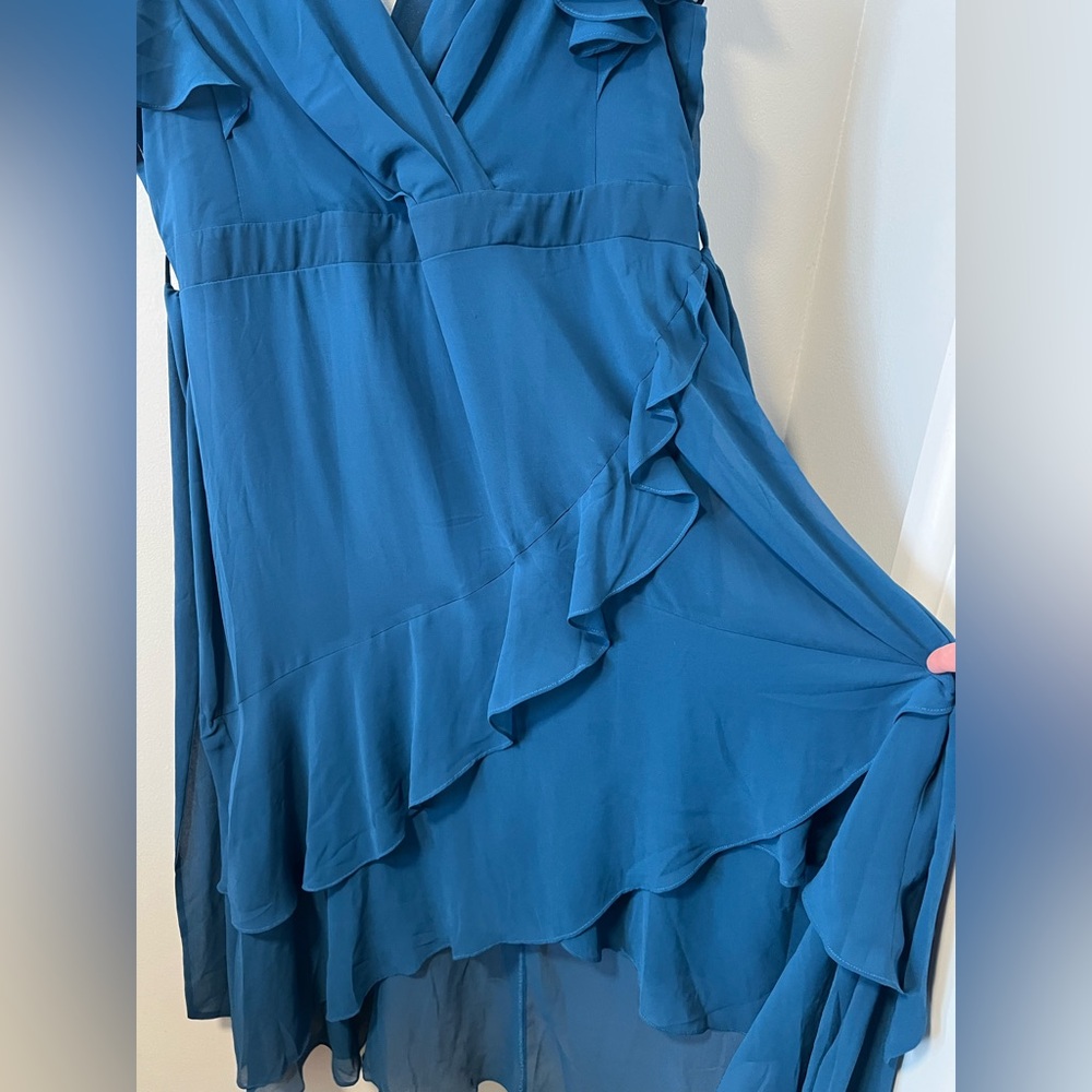City Chic Hi Low Ruffle Dress - Picture 9 of 11